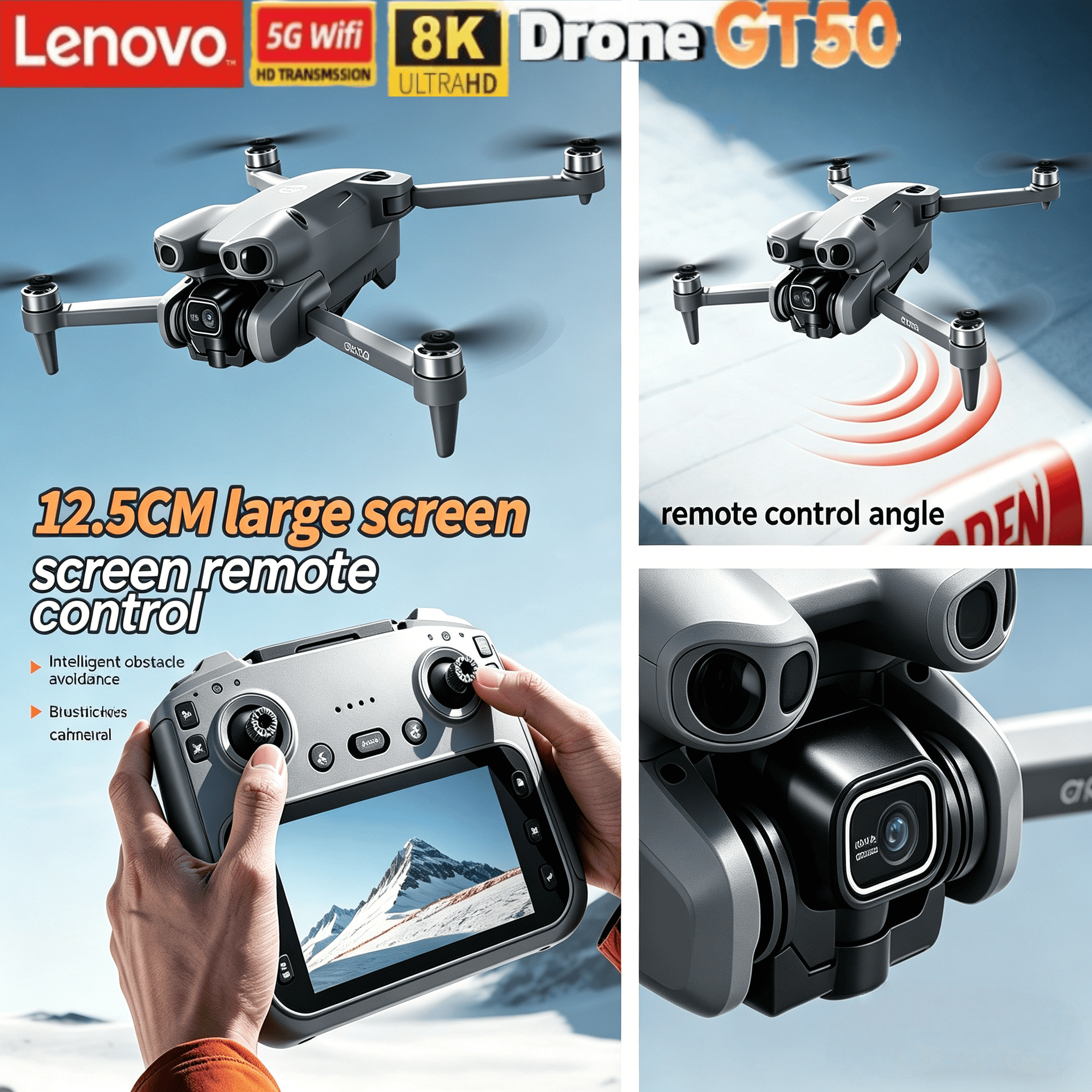 Drone Profissional Lenovo GT50 - Drone Rc Gt50 avaliação e preço