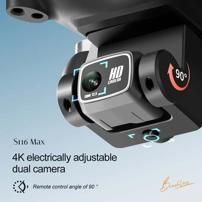 S116 MAX Elf Drone Profissiona - Drone Rc S116 avaliação e preço