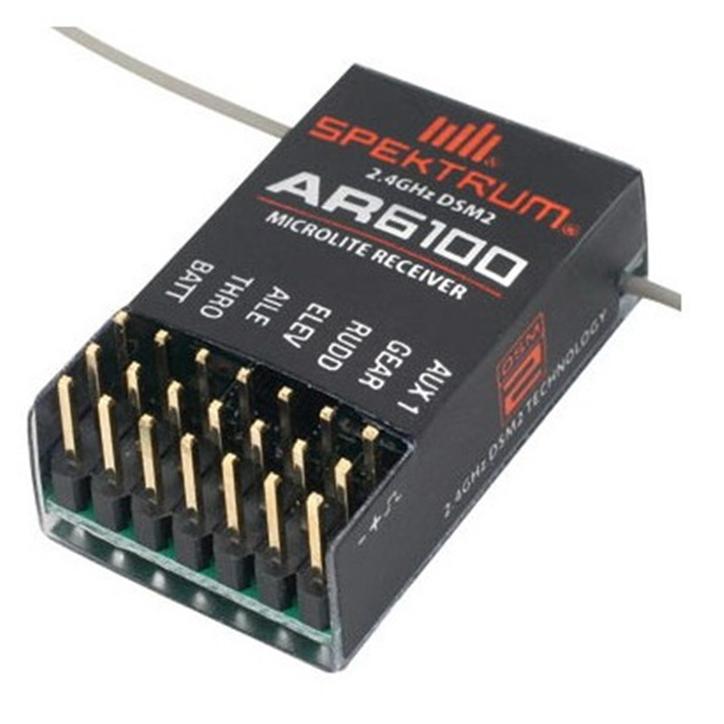 AR6100 DSM2 6CH 2.4GHz Recepto - Drone Rc Quadcopter Controller avaliação e preço