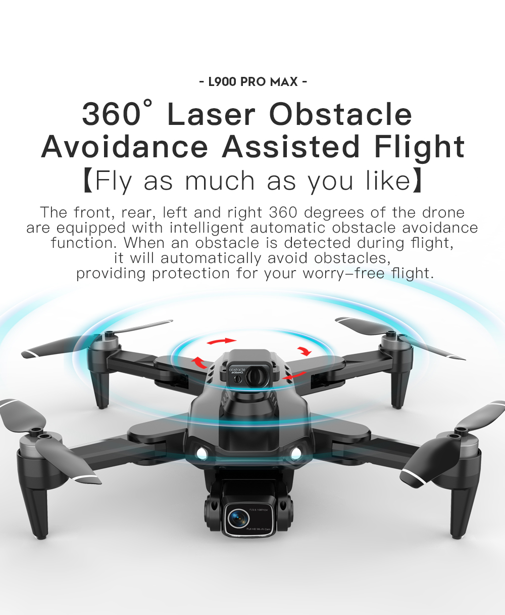Lyrc l900 pro max laser evitar - Lyzrc Drone avaliação e preço