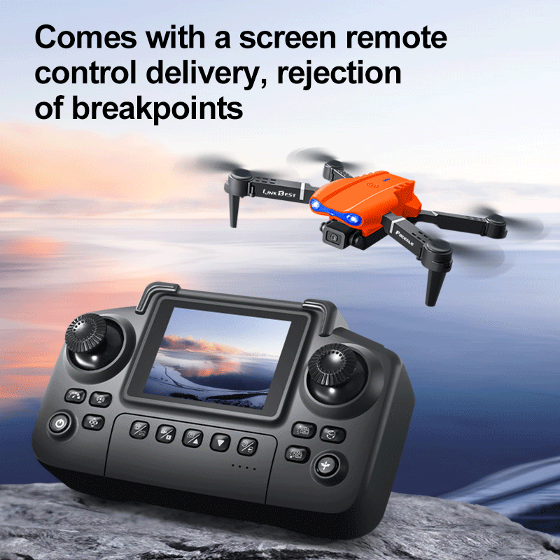 Drone RC Mini FACEGLE UAV E99, - Drone Rc Foldable avaliação e preço