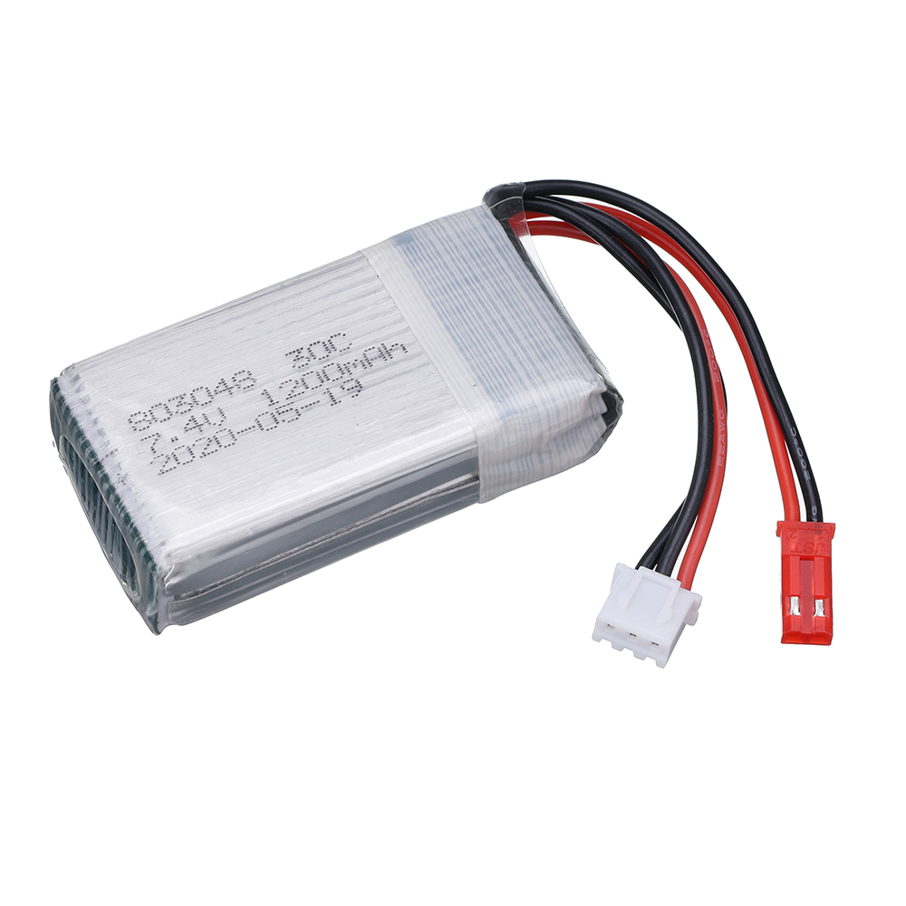 7.4v 1200mah bateria para mjx  - Drone Mjx Rc avaliação e preço