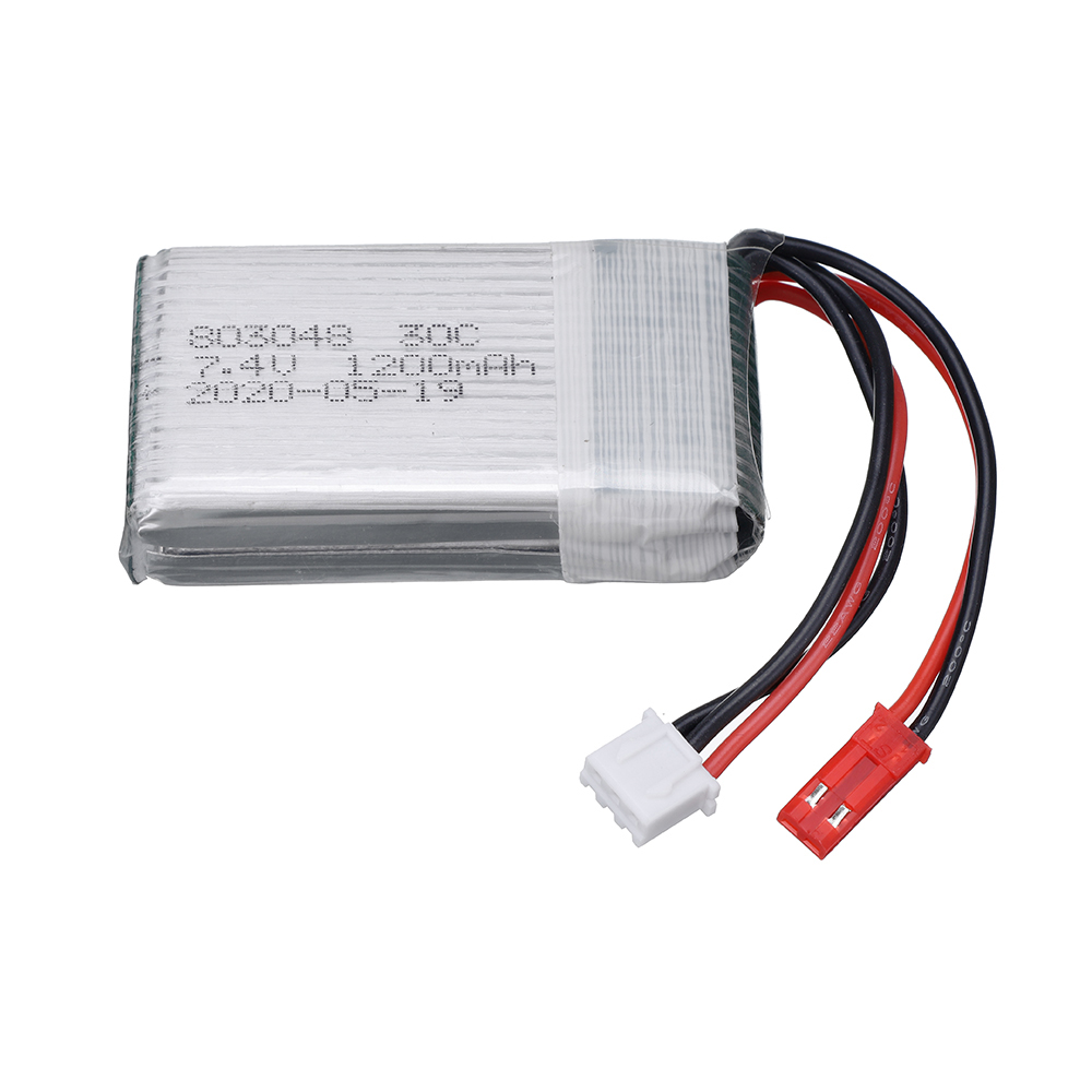 7.4v 1200mah bateria para mjx  - Drone Mjx Rc avaliação e preço