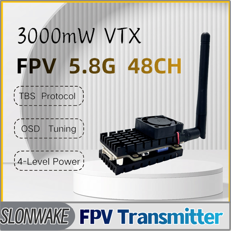 SLONWAKE 5.8G 3000mW Simulação - - Remote Control (Rc) Drone avaliação e preço