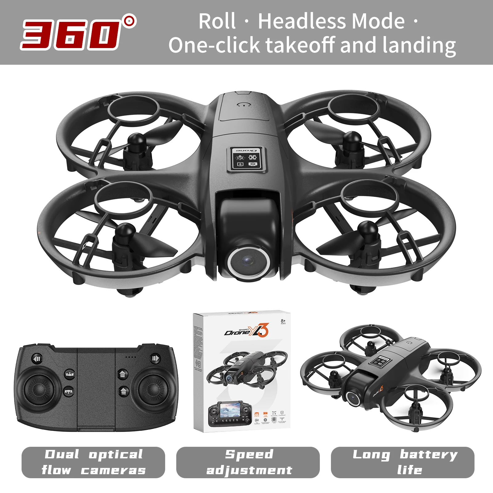Novo Drone RC YL3 8K 1080P com - Drone Rc Dji avaliação e preço