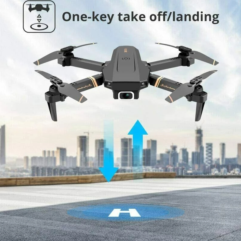 V4 fácil voar mini fpv drone 4 - Drone Rc V4 avaliação e preço