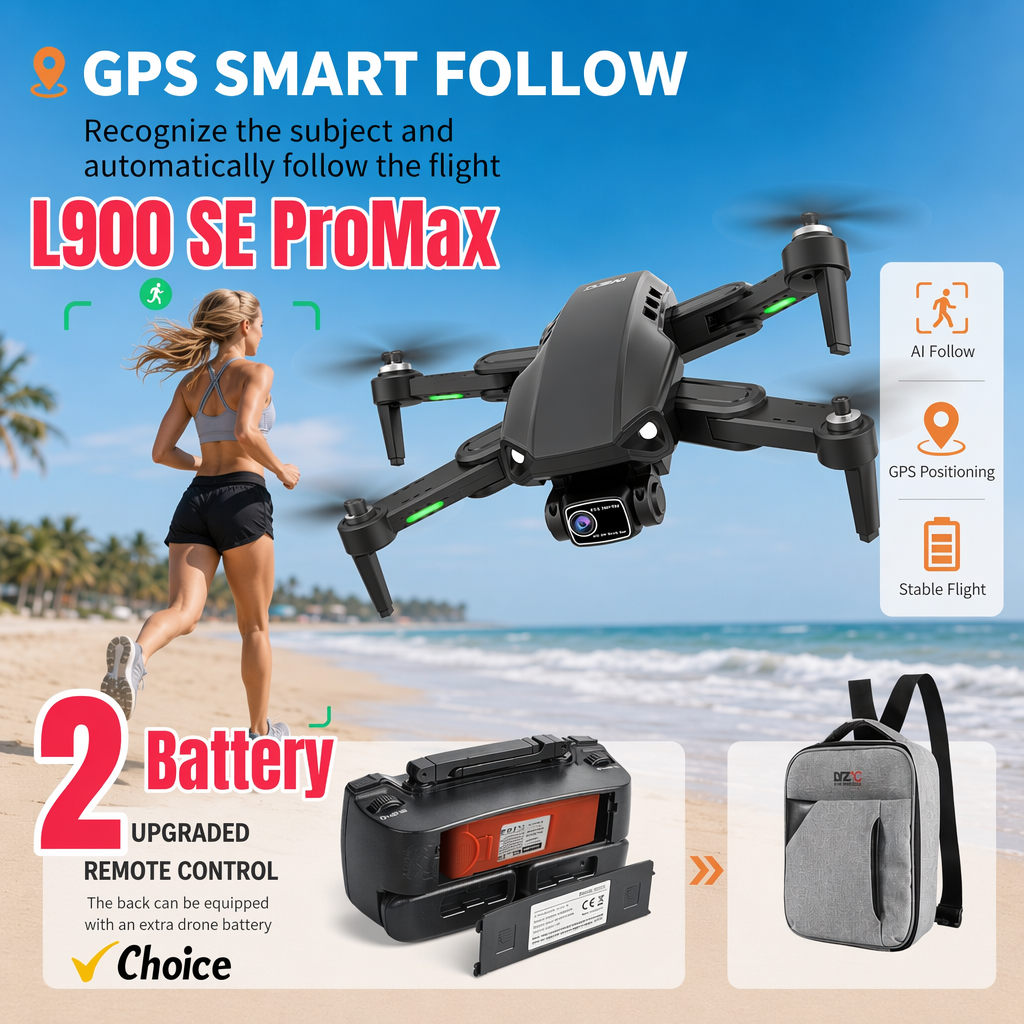Drone LYZRC L900 ProSE GPS com - Lyzrc Drone avaliação e preço