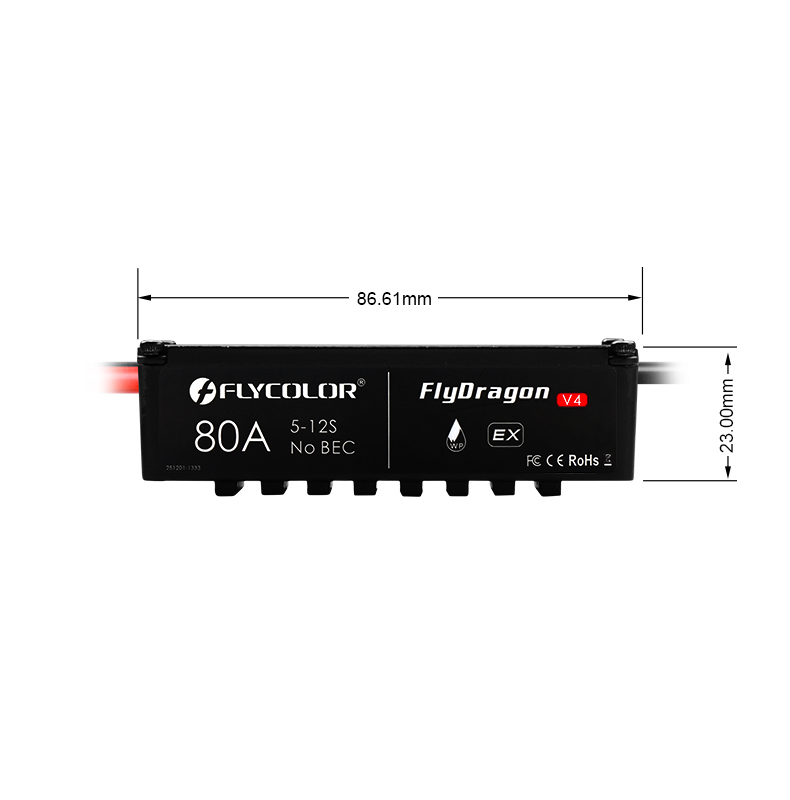 Flycolor flydragon 80a v4 esc  - Drone Rc V4 avaliação e preço