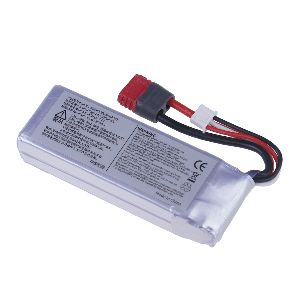 Bateria Lipo 3500MAH 30C 7.4V  - Drone Mjx Rc avaliação e preço