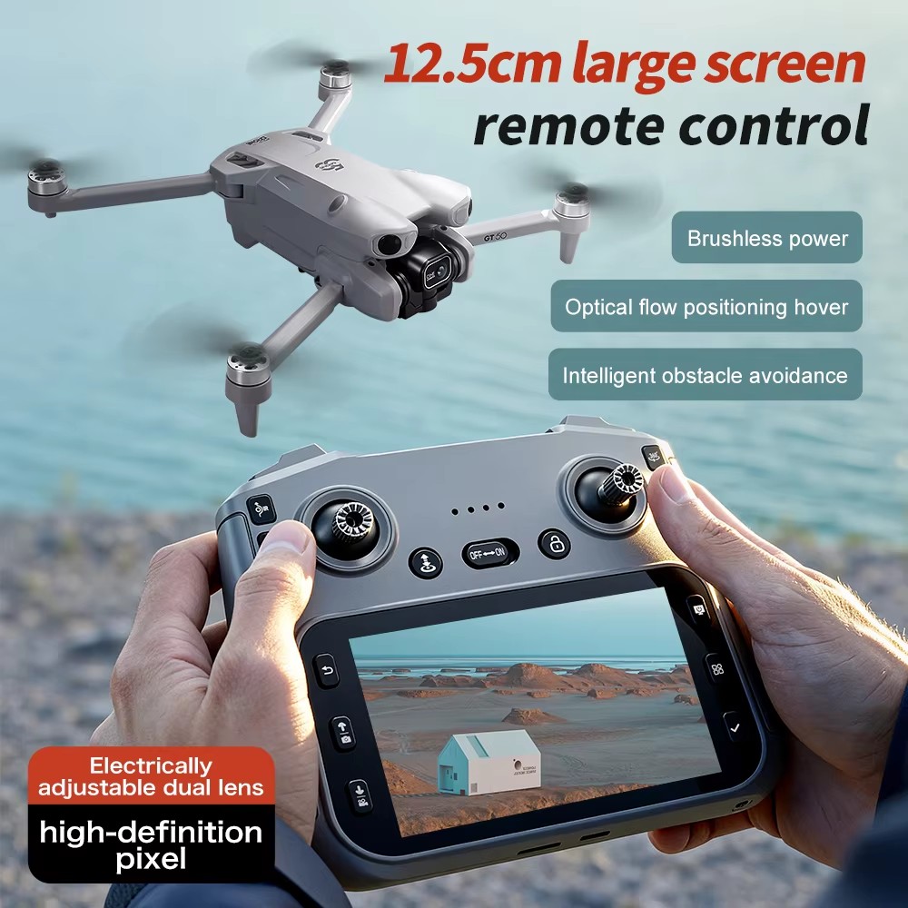 Drone Quadricóptero RC GT50 PR - Drone Rc Gt50 avaliação e preço