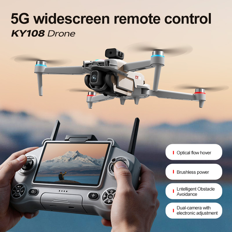 Novo Drone KY108 de 2026 com C - Drone Rc Foldable avaliação e preço