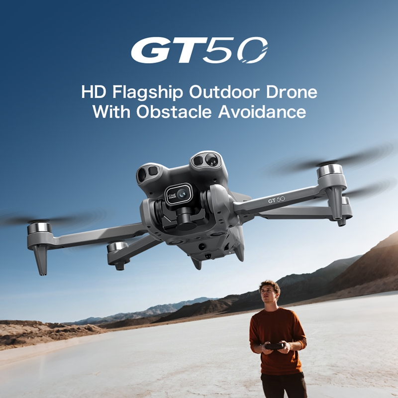 Drone RC GT50 com Câmera Dupla - Drone Rc Gt50 avaliação e preço