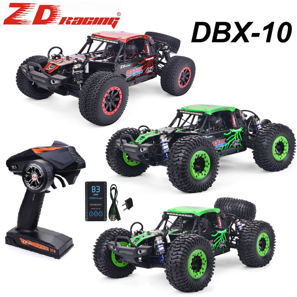 ZD Racing ROCKET DBX-10 1/10 R - Esc 4In1 Brushless avaliação e preço