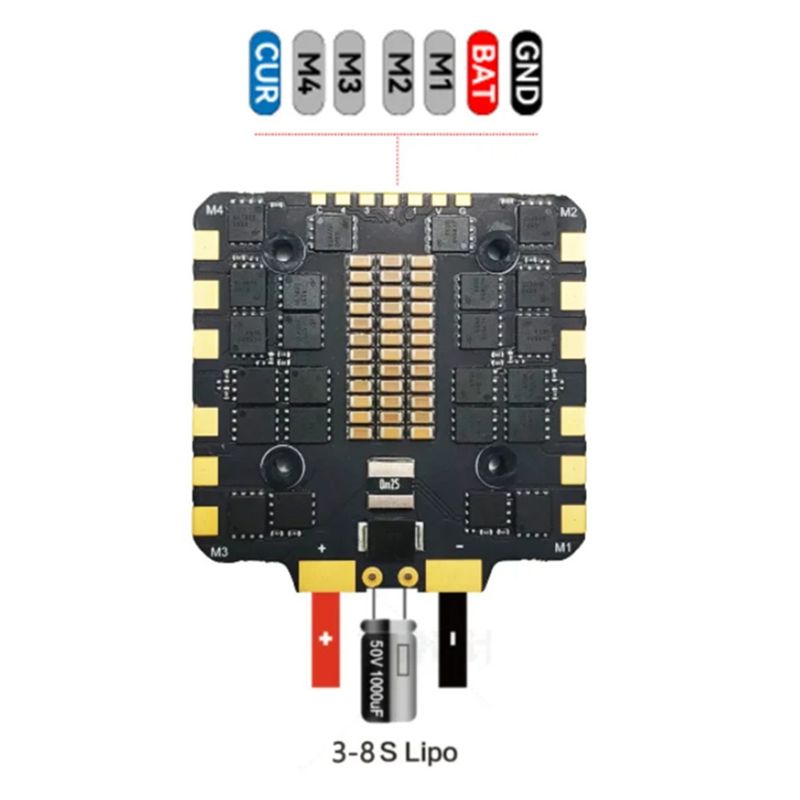 ESC Brushless 4 em 1 BLS 100A  - Esc 4In1 Brushless avaliação e preço